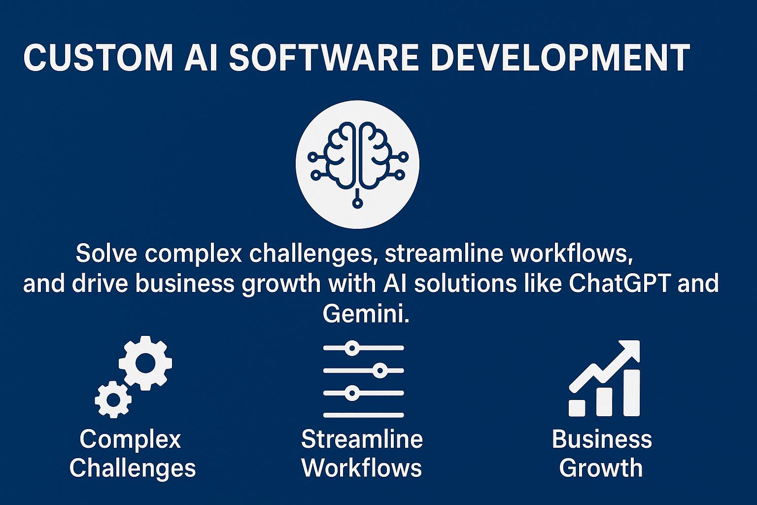 Custom AI Software Development